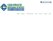 Tablet Screenshot of cassaruraleboves.it